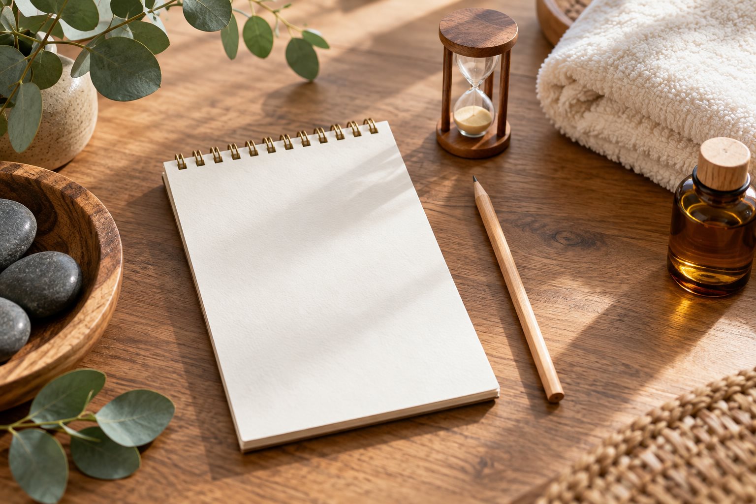 Warm natural spa photograph illustrating Massage Tip Calculator